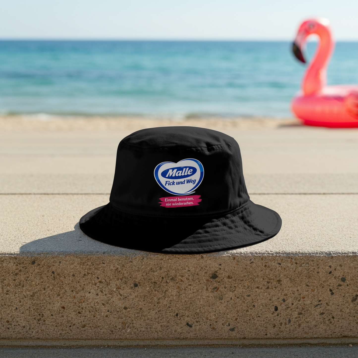 Malle Fick und Weg Bucket Hat (wendbar)