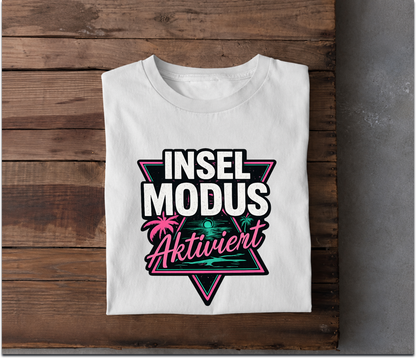 Inselmodus aktiviert Premium T-Shirt