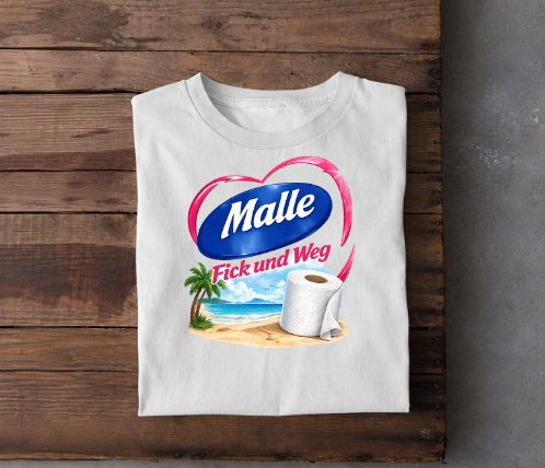 Malle Fick und Weg Beach T-Shirt