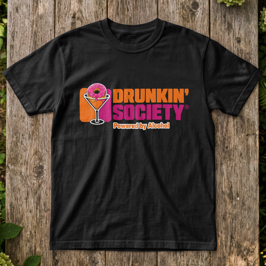 Drunken Society Glas T-Shirt