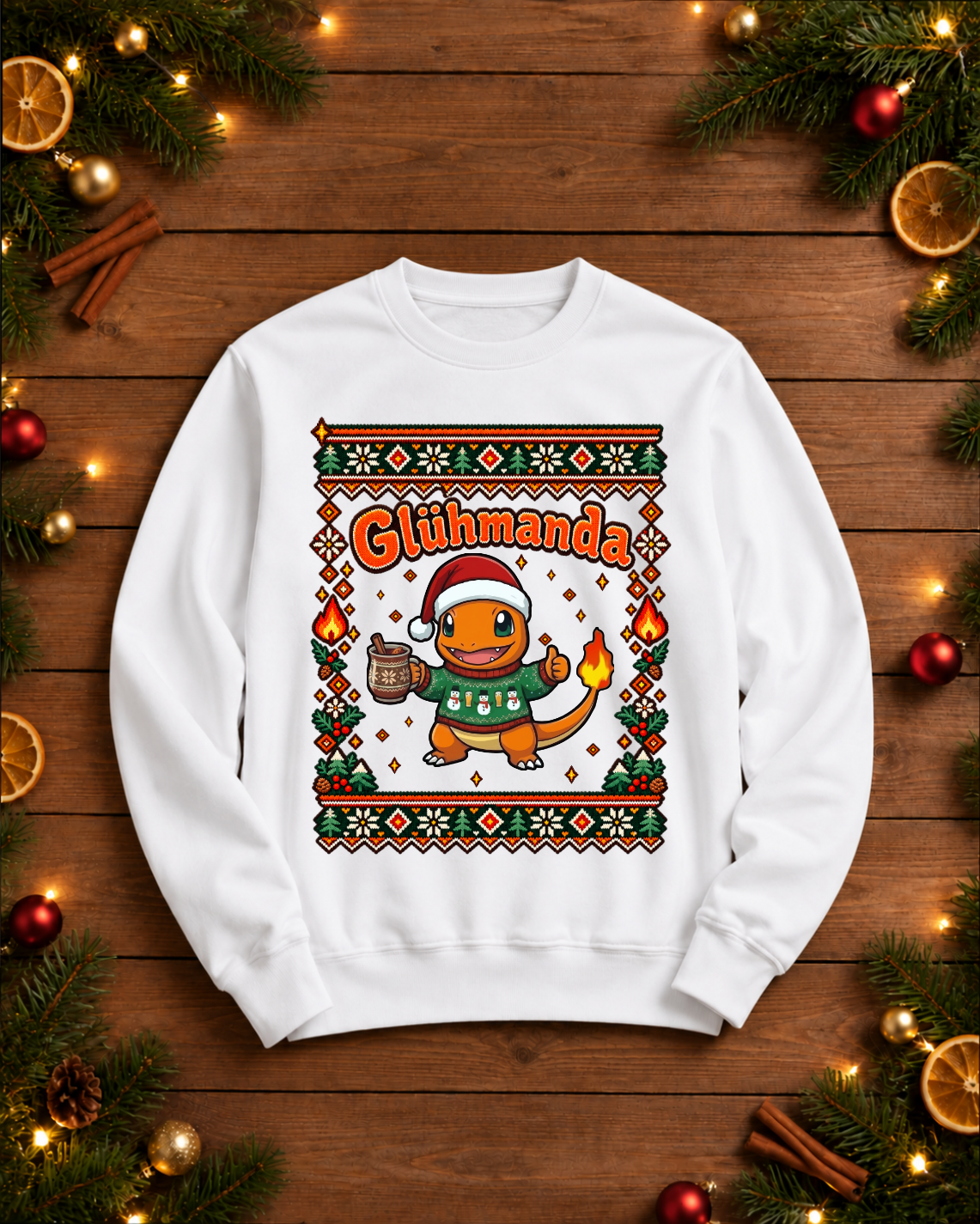 Glühmanda Sweatshirt