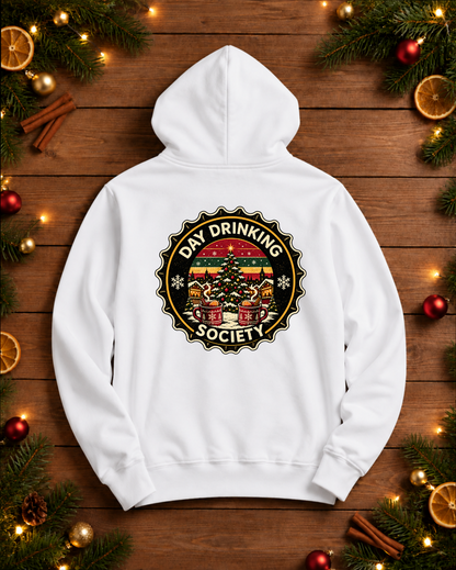 Day Drinking Weihnachten Hoodie