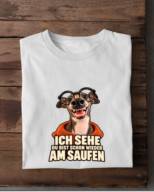 Schon wieder am Saufen Premium T-Shirt
